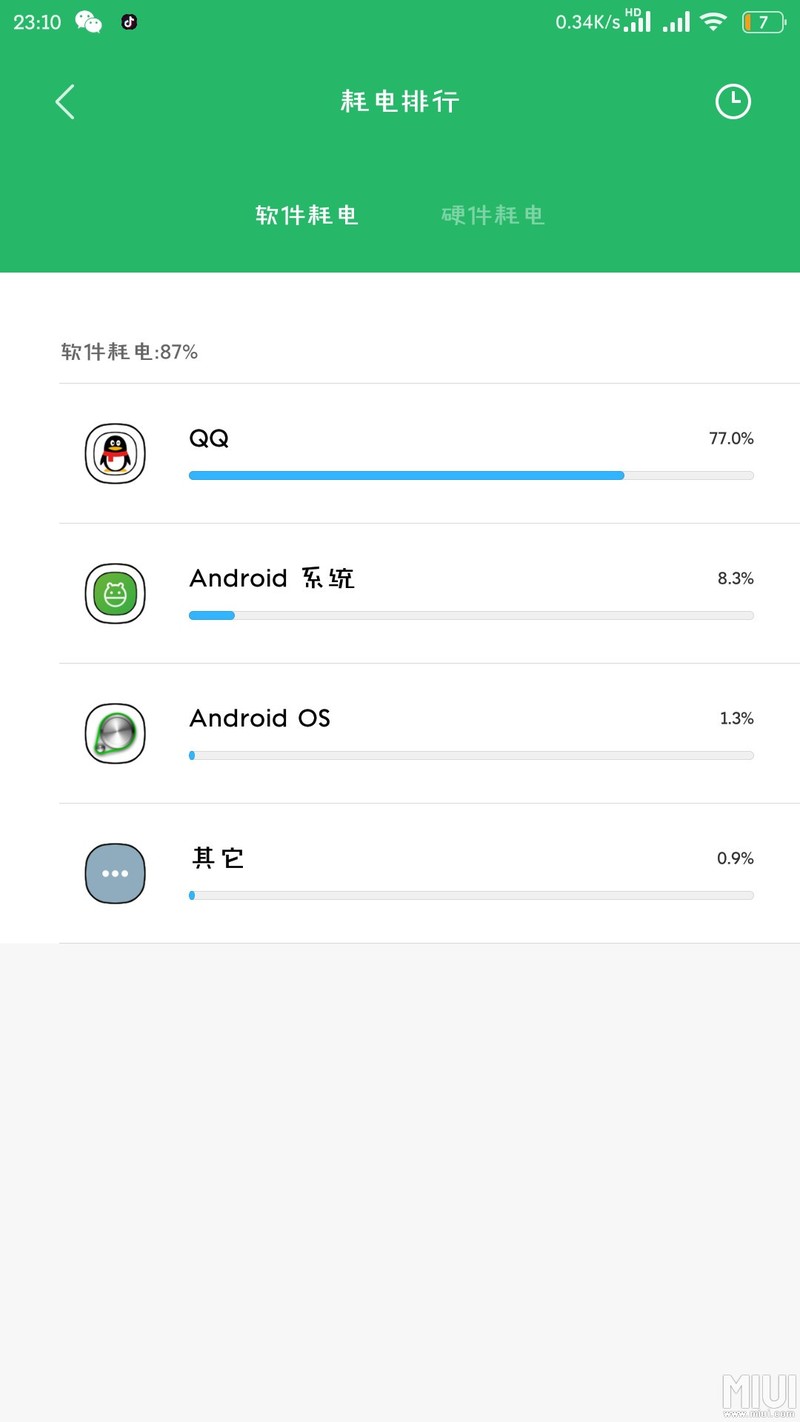 说真的这电量图真好看