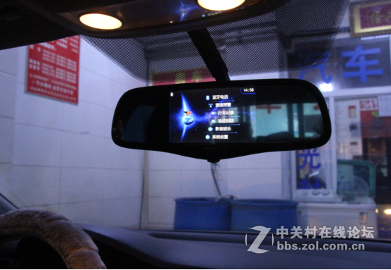 后视镜导航还是很好安装的，看完就会~