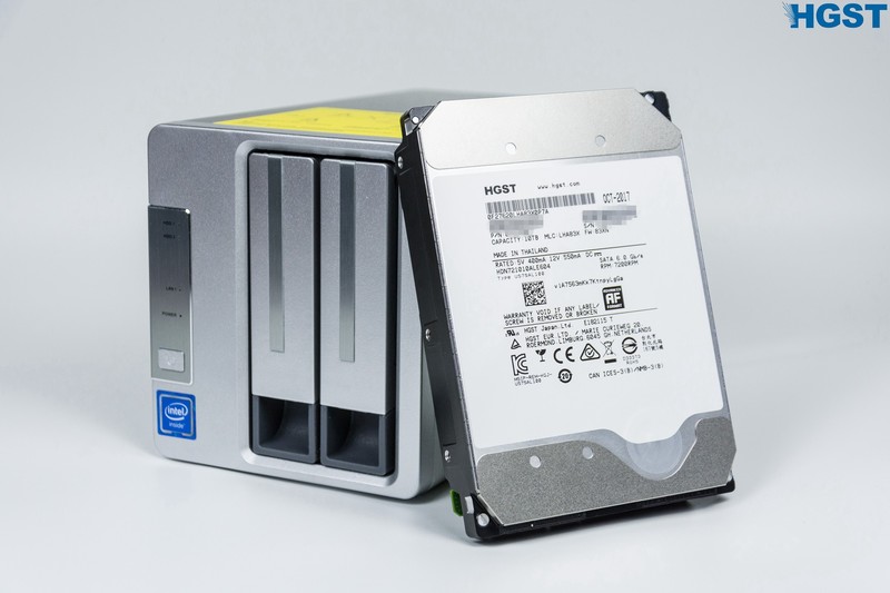#超大容量 自由存储＃HGST DESKSTAR NAS硬盘（10TB）的上机体验和性能实测