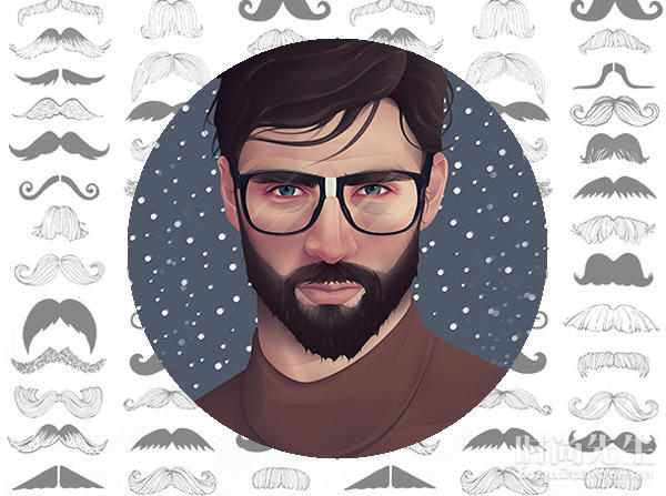 选一款堪比微整xing的胡子