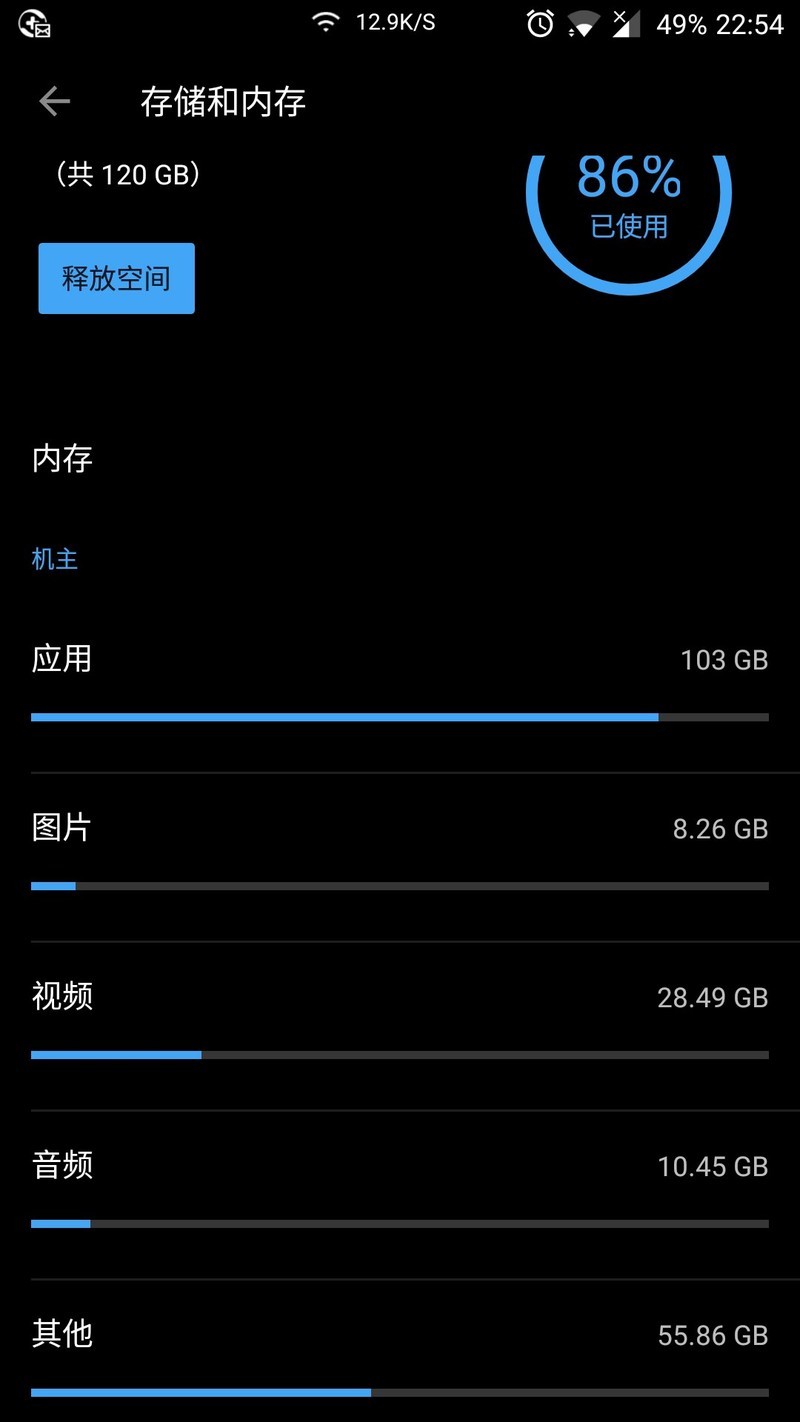 这内存的其他怎么回事 变来变去的耶