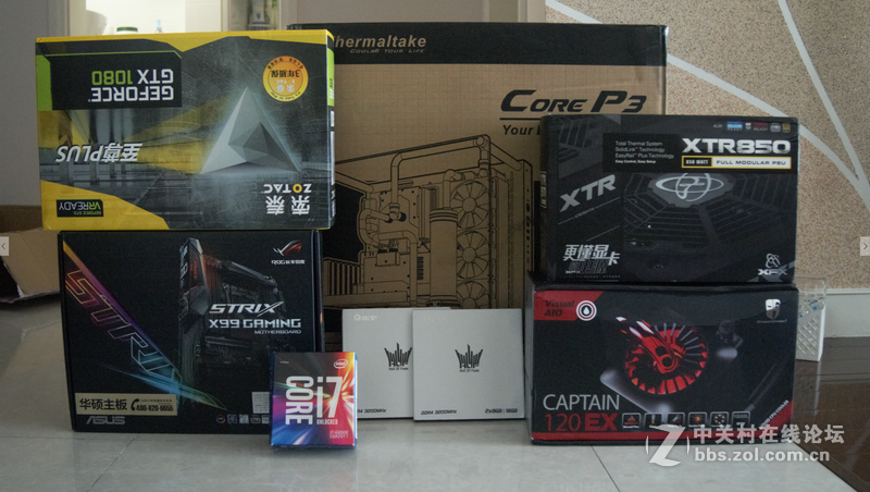 TT Core P3装机简单作业