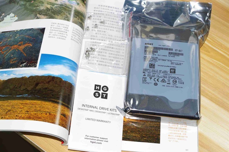 #超大容量 自由存储＃傲视群雄的读写速度——HGST NAS 10T