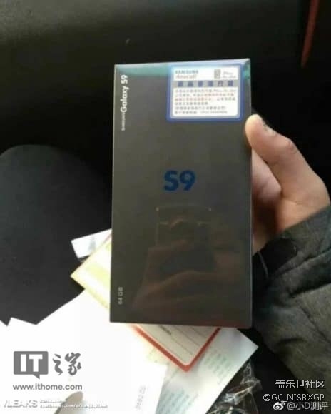 星空体育平台Galaxy S9正面包装盒曝光：国行版3月6日发布