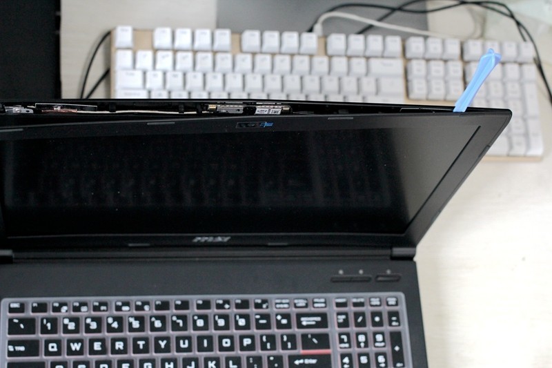 微星GL62m低配游戏本换屏改造