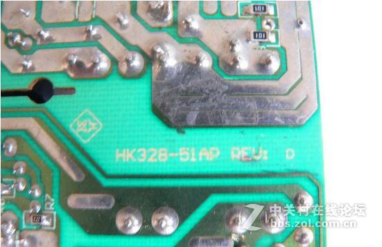 航嘉ATX电源HK328-51AP改可调处理自激