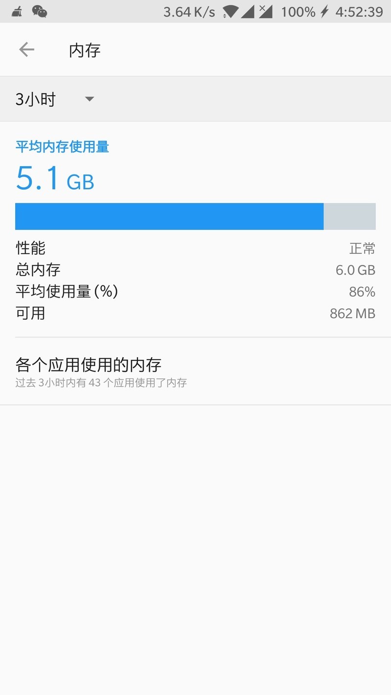 手机发热  内存老这样晕！