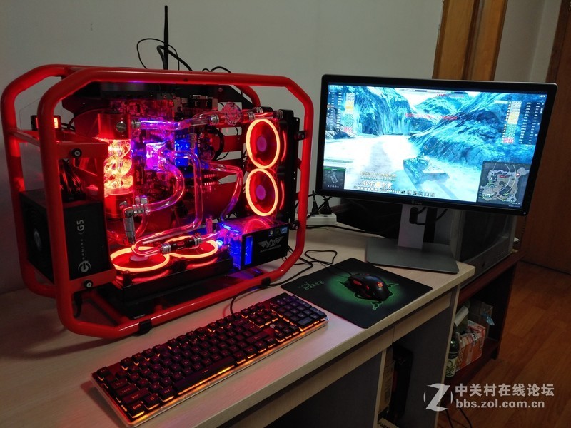 迎广d-frame 水冷机箱DIY