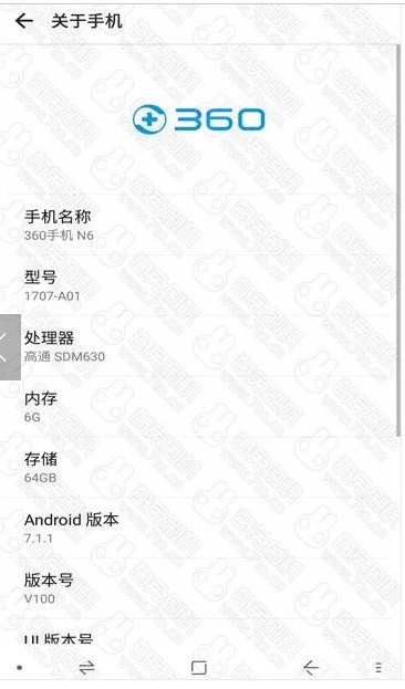 360 1707-A01（N6 全网通）刷机包下载