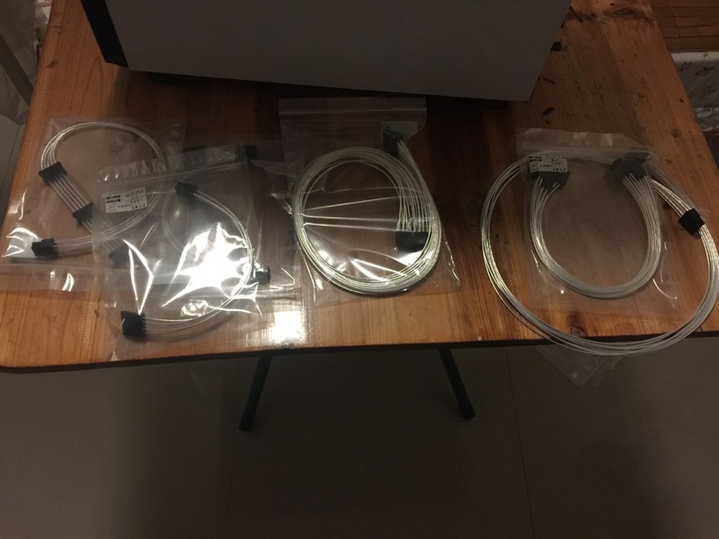 小牛试刀定制线，自学机箱背部走线