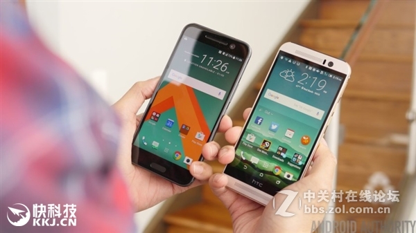 HTC 10对比One M9图赏:脱胎换骨