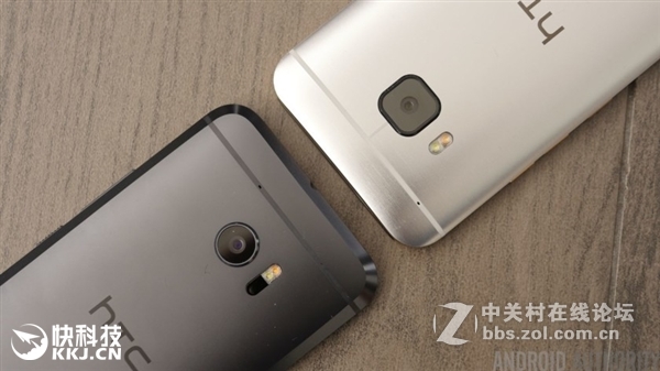 HTC 10对比One M9图赏:脱胎换骨
