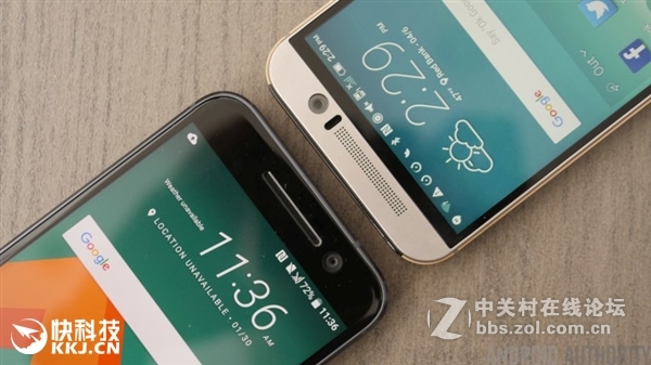 HTC 10对比One M9图赏:脱胎换骨