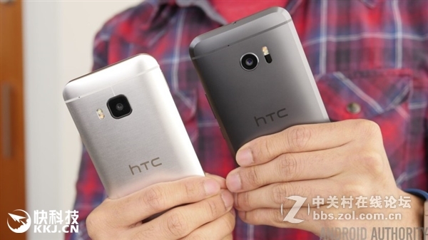 HTC 10对比One M9图赏:脱胎换骨