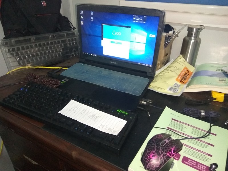 #新年晒机赢豪礼#+我和炫龙毁灭者X55TI（真人入镜，保证原创）