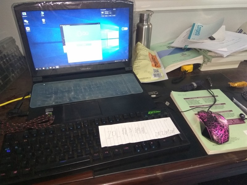 #新年晒机赢豪礼#+我和炫龙毁灭者X55TI（真人入镜，保证原创）