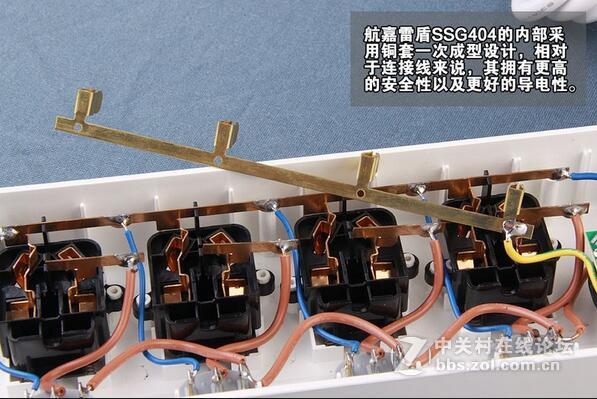 ]防火防雷防过载 航嘉雷盾SSG404排插评测