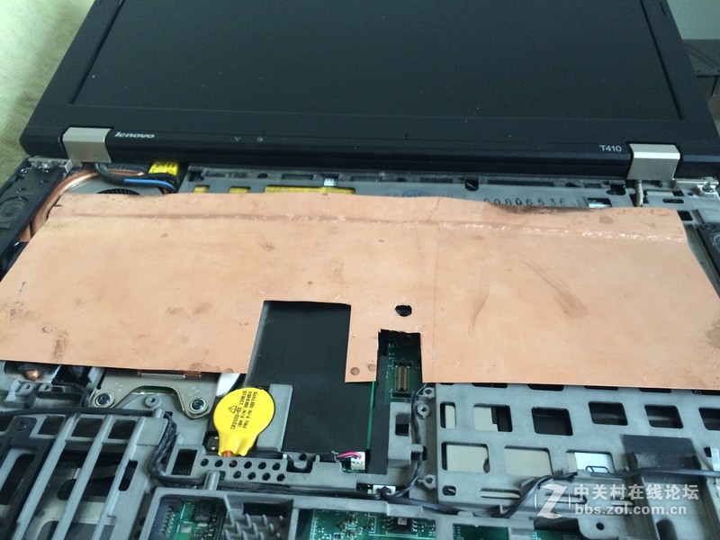 T410散热改造 效果还算可以