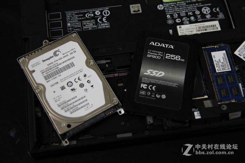 老惠普本本加装SSD，再次重生