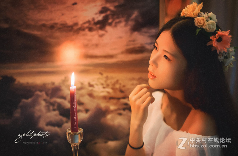 适马50MMF/1.4{弱光下的烛光}