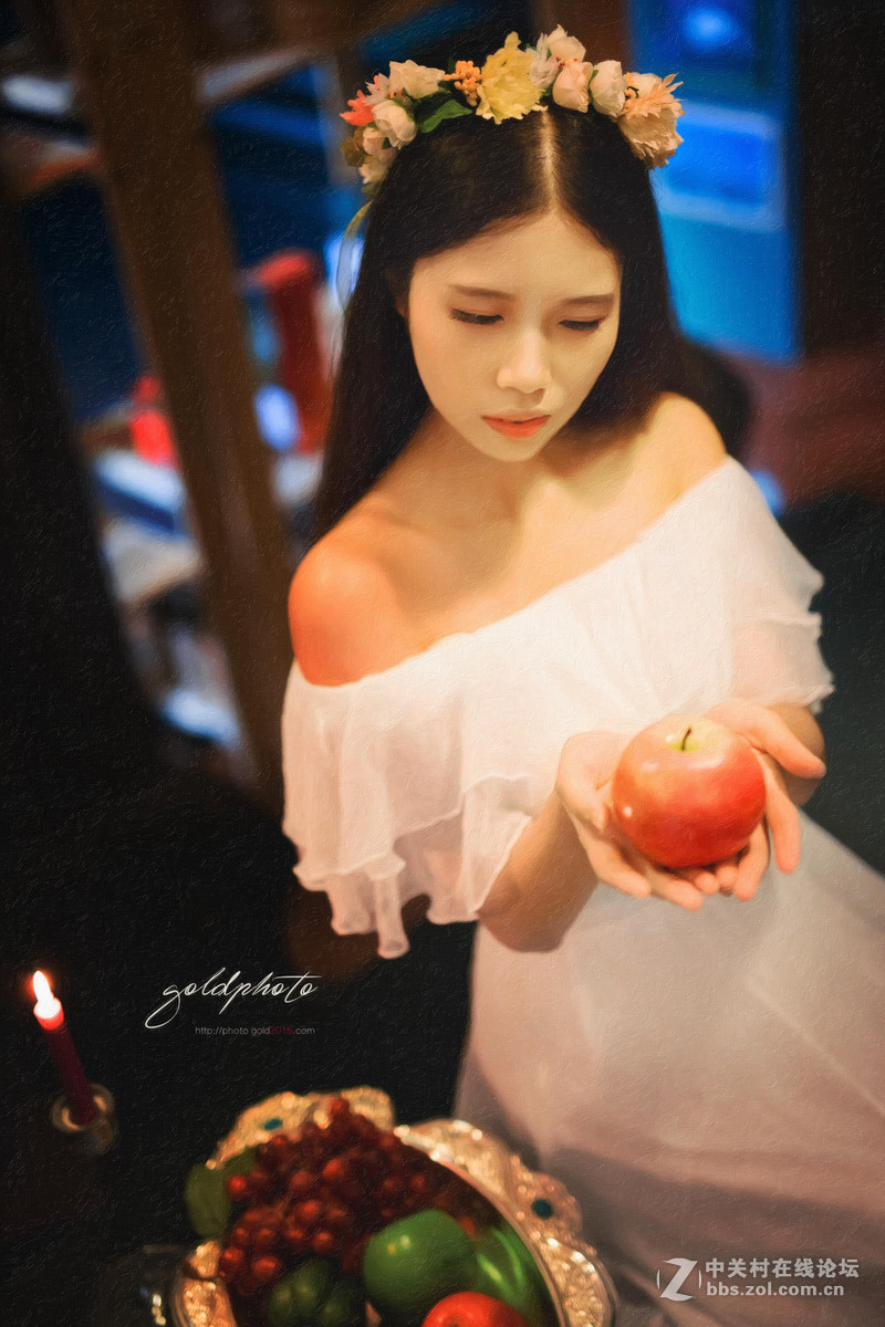 适马50MMF/1.4{弱光下的烛光}