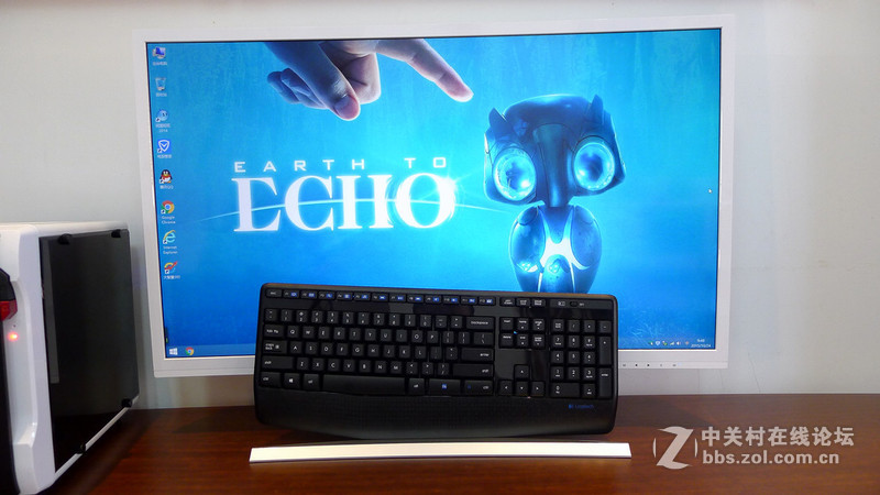 桌面大屏实力派，HKC C320曲面显示器！