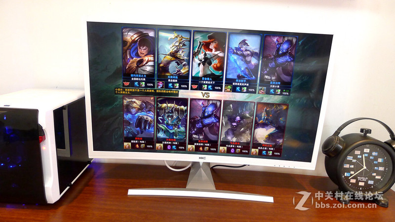 桌面大屏实力派，HKC C320曲面显示器！