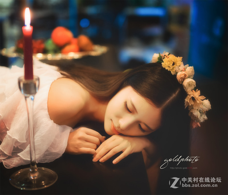 适马50MMF/1.4{弱光下的烛光}