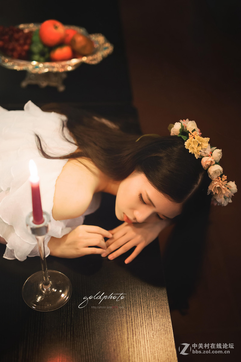 适马50MMF/1.4{弱光下的烛光}