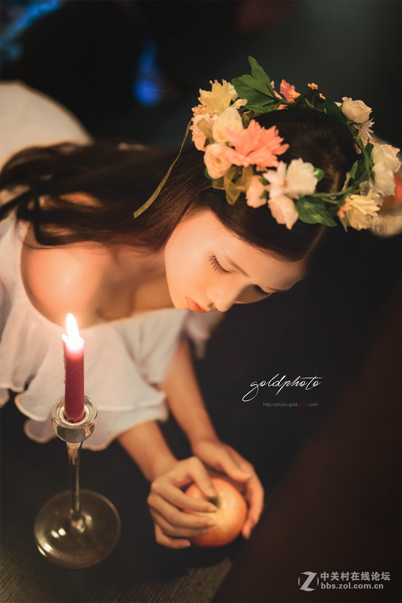 适马50MMF/1.4{弱光下的烛光}