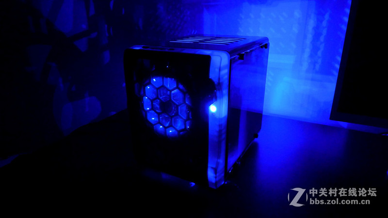 ICE甲壳虫II迷你机箱散热灯光小改造。。。
