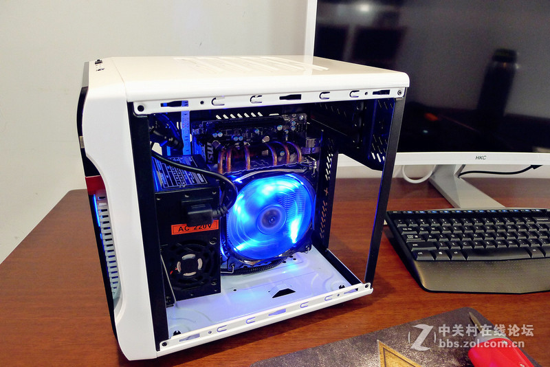 ICE甲壳虫II迷你机箱散热灯光小改造。。。