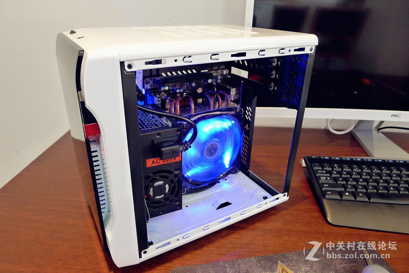 ICE甲壳虫II迷你机箱散热灯光小改造。。。