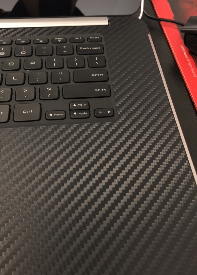 給xps全身贴了3m的膜！再也不担心指纹了