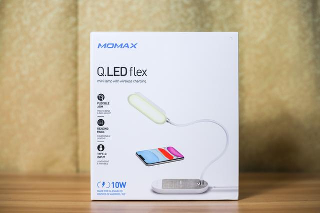 无线充电器+台灯=Q.LED flex，MOMAX伴你学习工作每一天
