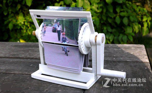 3D打印电影放映机体验时光倒流的感觉