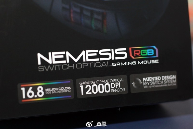 【單擺出品】Tt nemesis复仇者 鼠标品尝