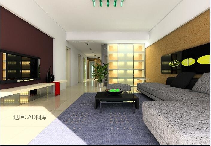 二室一厅也可以打造出五星级酒店的感觉！