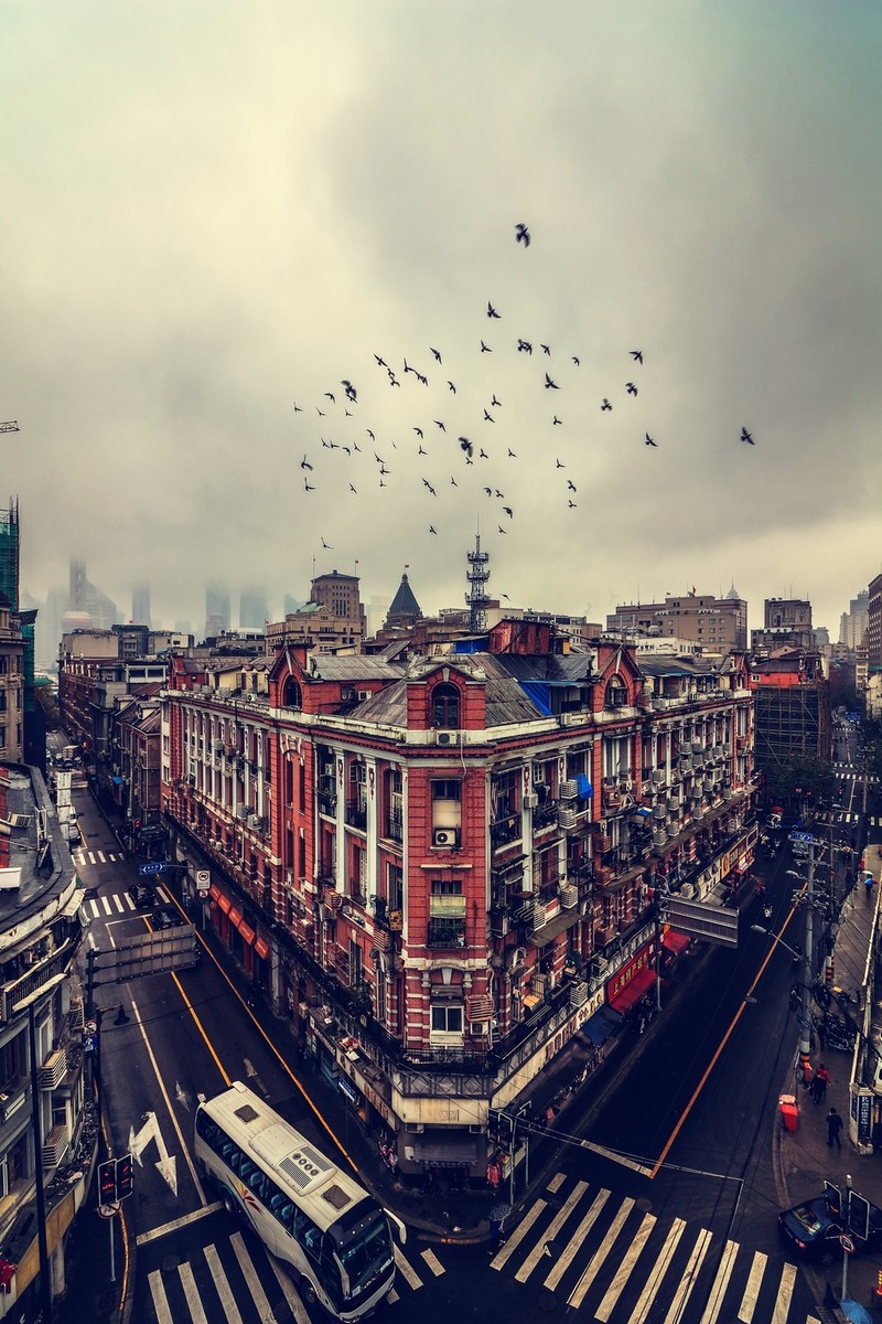 天际线、倒影、圣光……