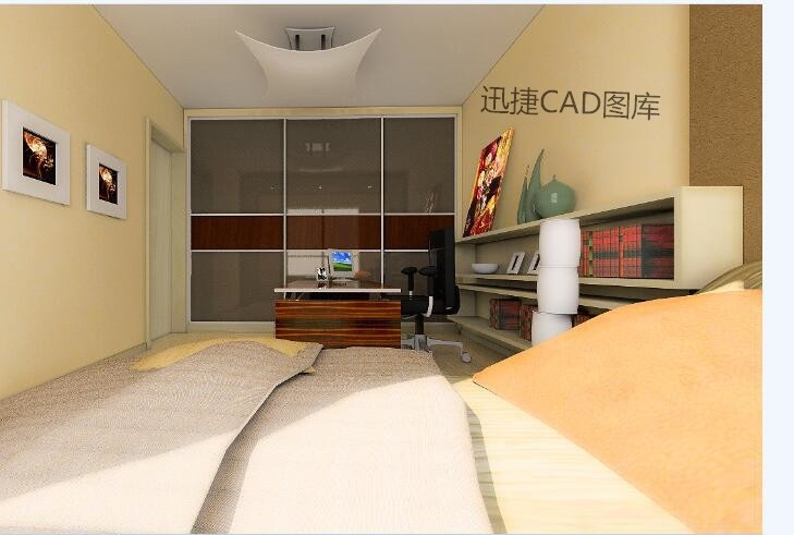 二室一厅也可以打造出五星级酒店的感觉！