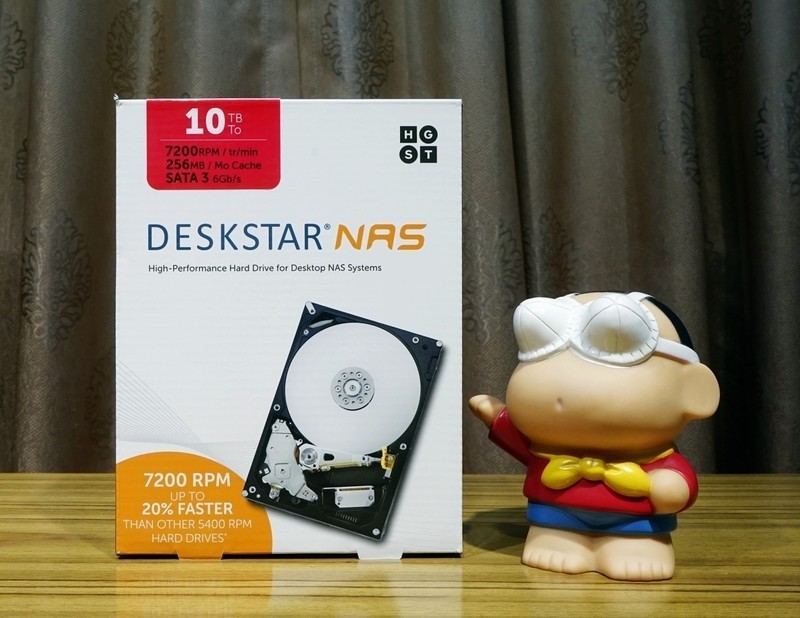 #超大容量 自由存储# HGST 10TB NAS硬盘开箱及性能详测