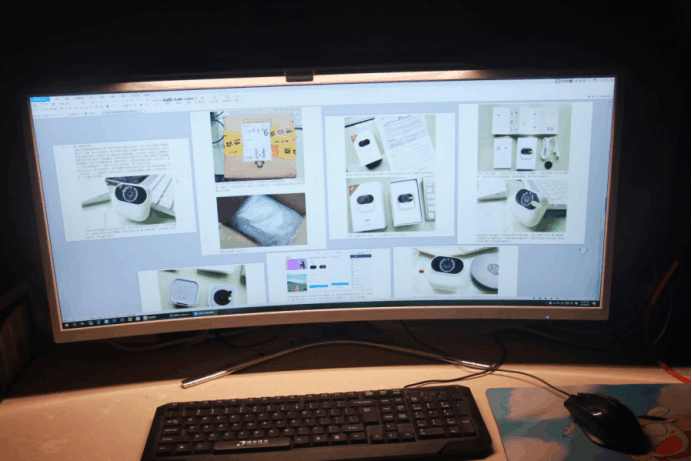 桌子空间小, 台灯占位? 那么你需要这款护眼台灯