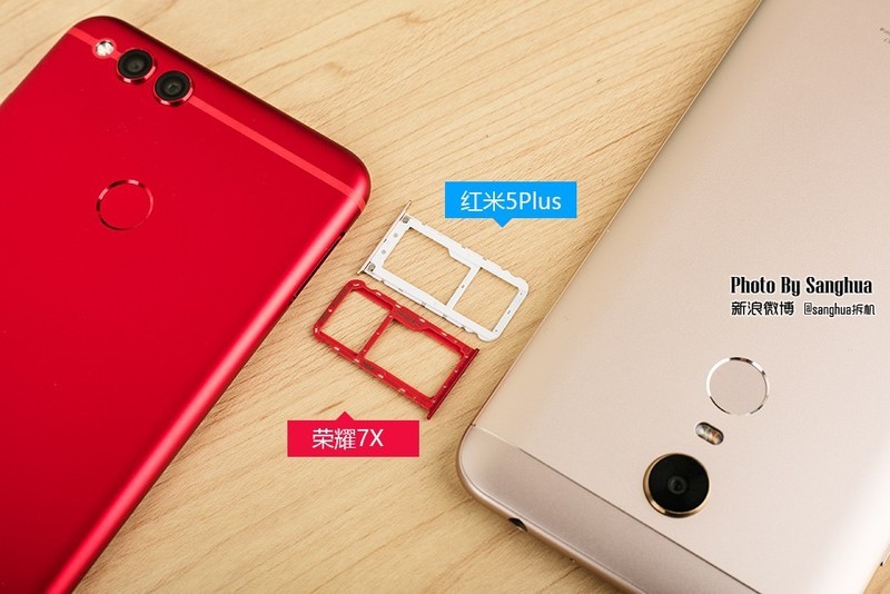 [By Sanghua拆机] 最美拆机，荣耀7X 红米5Plus对拆。