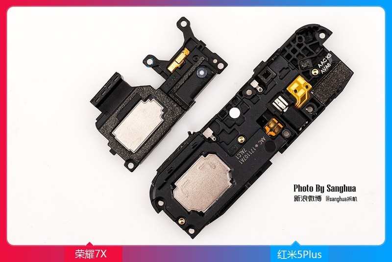 [By Sanghua拆机] 最美拆机，荣耀7X 红米5Plus对拆。