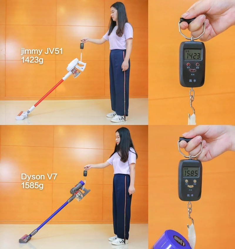 不比不知道！价格差三倍的戴森V7和吉米JV51究竟哪个更值得入手？