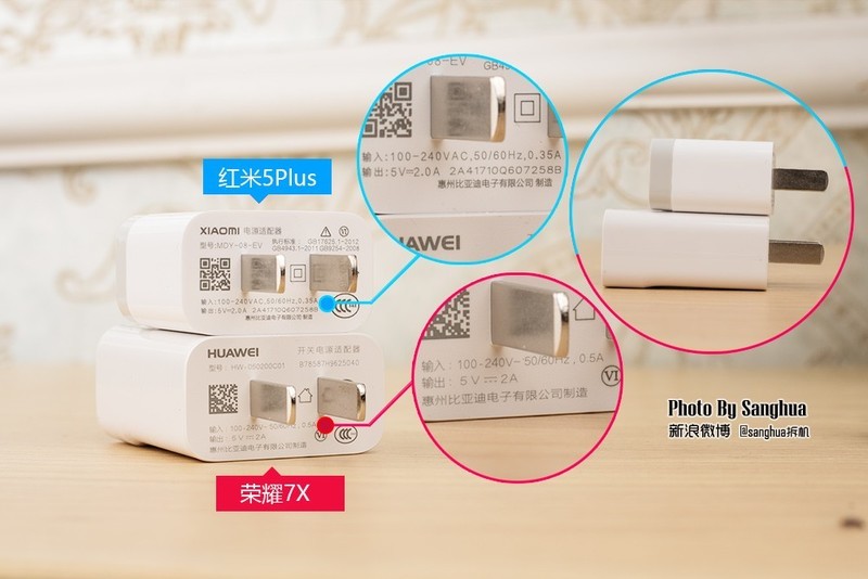 [By Sanghua拆机] 最美拆机，荣耀7X 红米5Plus对拆。