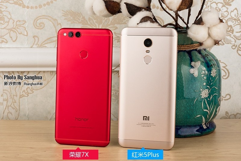 [By Sanghua拆机] 最美拆机，荣耀7X 红米5Plus对拆。