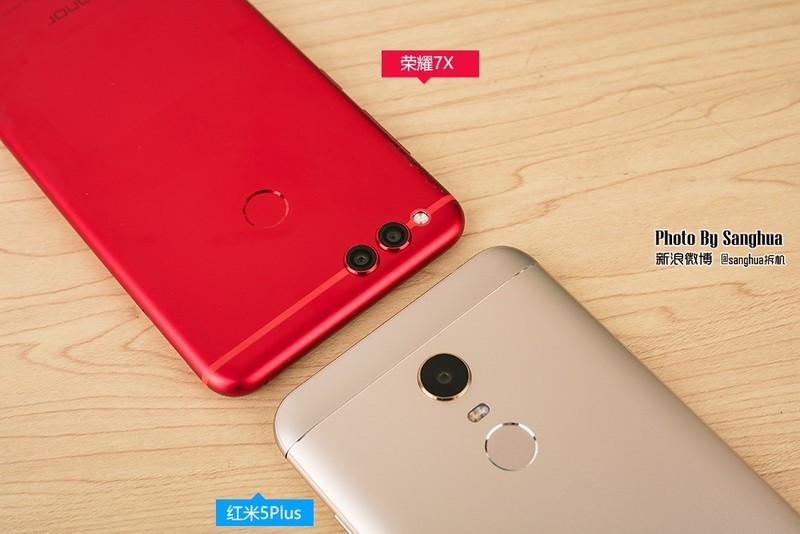 [By Sanghua拆机] 最美拆机，荣耀7X 红米5Plus对拆。