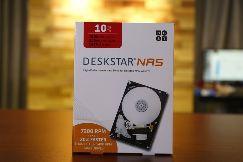 #超大容量 自由存储# HGST 10TB硬盘开箱体验测试