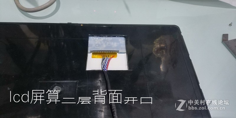 也改了2块显示屏2  lcd